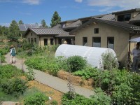 Kitchen Garden & Coop Tour 2014 - San Isidro Permaculture Hoop House and Solar PV