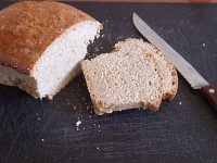 Everyday Bread on cutting board