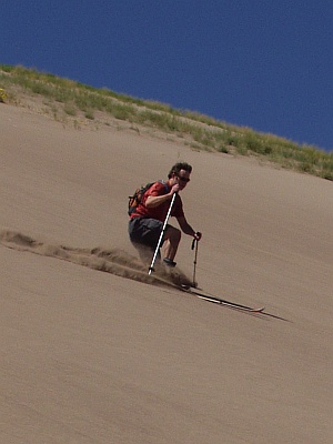 Sand Skiing - Leif Sand Skiing - Leif